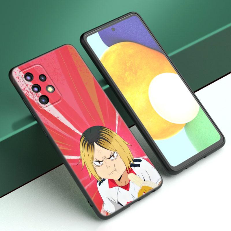 Anime Kozume Kenma Haikyuu Case For Samsung A04 A21 A30 A50 A52 S A13 A14 A22 A23 A32 A53 A73 5G A11 A12 A31 A33 A51 A70 A71 A72