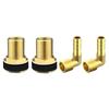 Brass Water Tank Fitting Set Metal Tank Connectors Barrel Fittings Upgrades for Buckets Containers & Irrigation Use