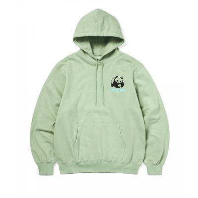 Thisisneverthat Panda Hoodie Pale Green
