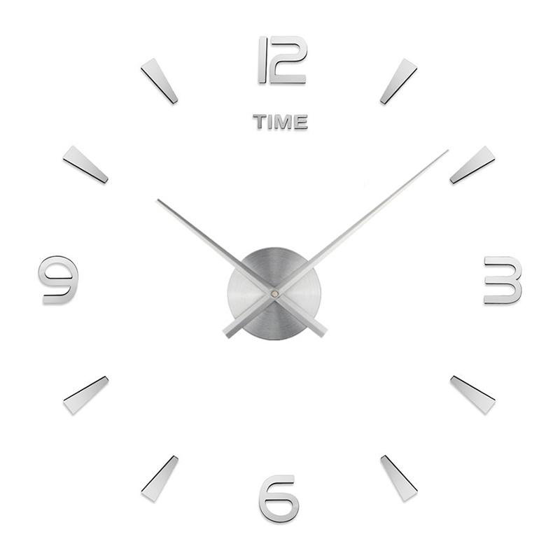 Factory Direct China Factory Supply Diy Wall Clock (Light Grey,50-70cm)