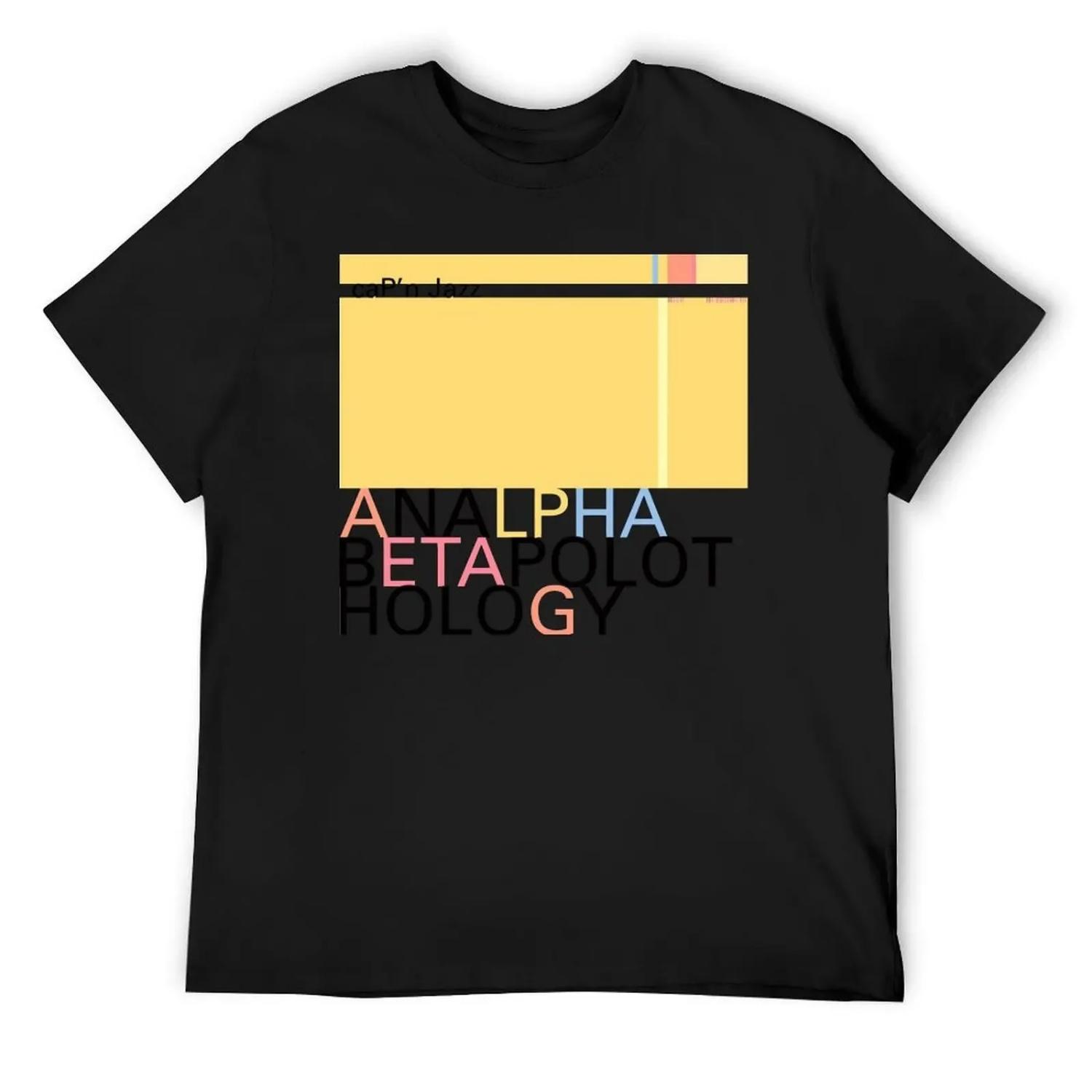 

Cap n Jazz _– Analphabetapolothology T-Shirt quick drying man t shirt blue archive kawaii clothes mens graphic t-shirts funny XXXXXL різнокольоровий