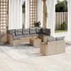 VidaXL Garden Lounge Set with Cushions 10 Pcs, Patio Sofas, Patio Furniture Set, Outdoor Furniture, 3226297