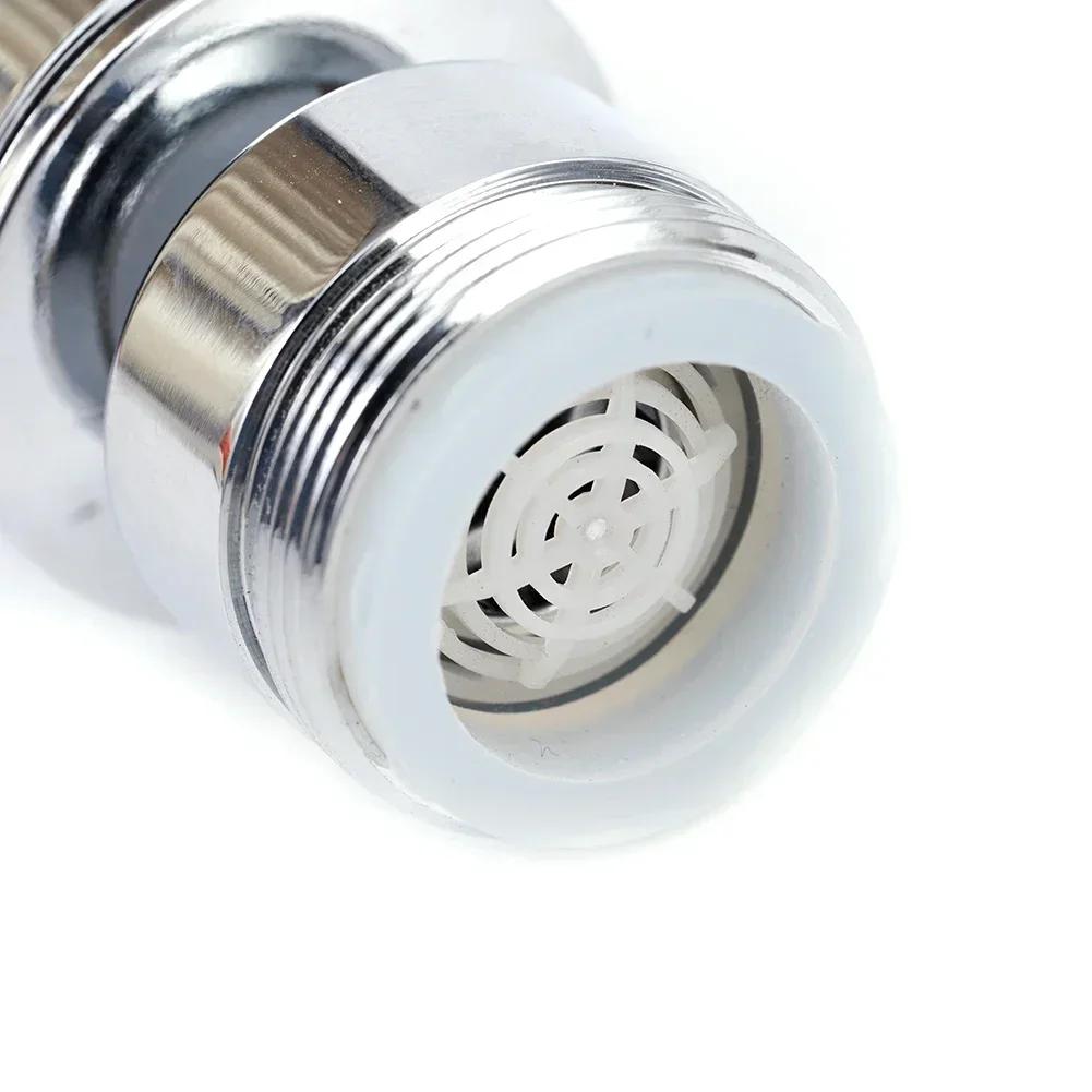 Brass Tap Head Adapter 360° Rotate Faucet Swivel End Diffuser Adapter M24 Faucet Aerators Water Saving Tap Filter Bathroom Parts