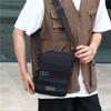 Men's Traveling Shoulder Bag Fashion Casual Patchwork Handbag High Quality Oxford Cloth Waterproof Multifunctional Crossbody Bag