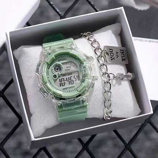 High-value Electronic Children's Watch, Student Multi-functional Sports, Alarm Clock, Luminous Waterproof, Junior High School Boy Personality Trend