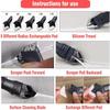 1Set Caulk Nozzle Applicator Silicone Scraper Sealant Caulking Smooth Remover Tools Kit Floor Caulk Finisher Grout Accessoriess