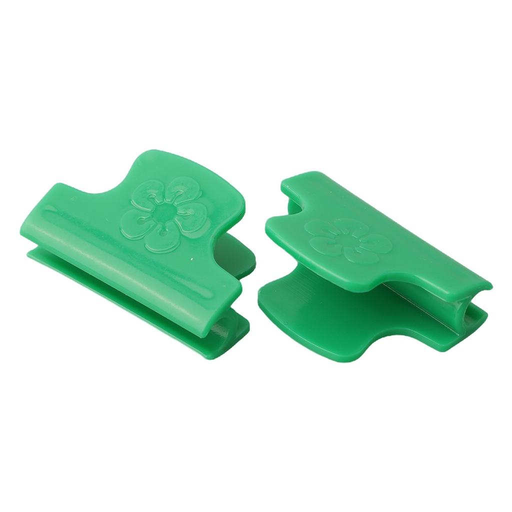 Agrafe pentru țevi Fixare cleme de seră Card de laminare Piesa de cerc de plasă 20 buc. Asamblare de accesorii Înlocuire mize pentru plante