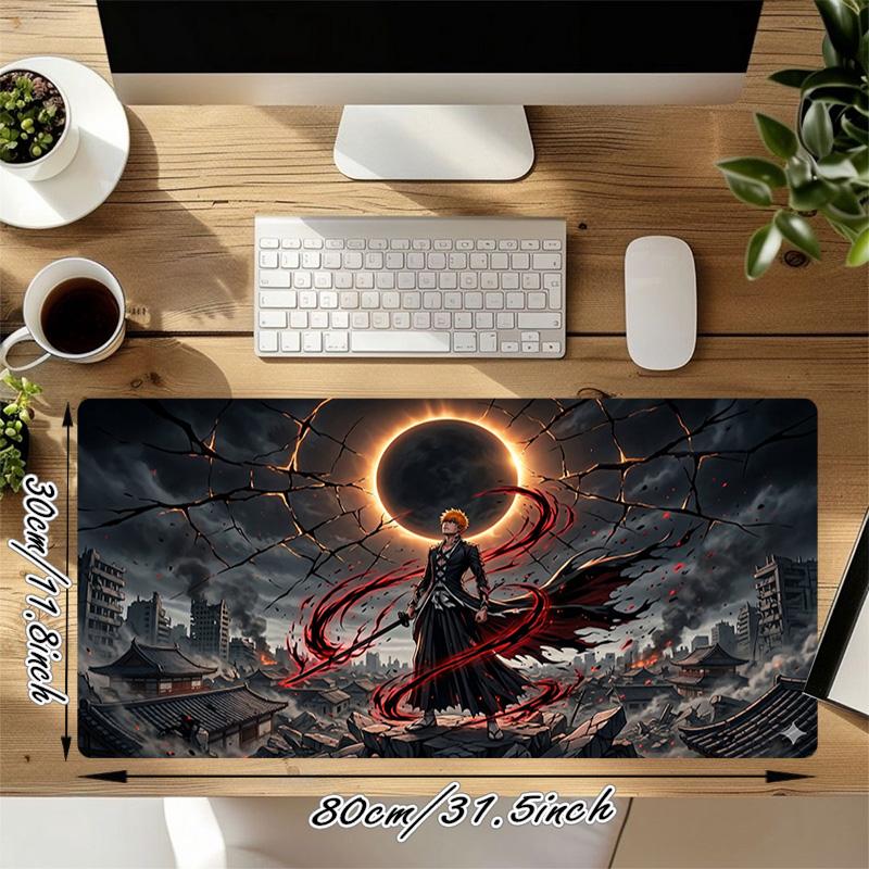 Eclipse Warrior Xl Gaming Mouse Pad Nonslip Rubber Base Stitched Edge Waterproof Desk Mat For Pc Laptop Gamer Office Computer Accessories C929396