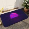 1pc Purple White Wave Gaming Bathroom Absorbent Mats Anti-Slip Mats Home Decor Supplies Carpets Home Kitchen Floor Mats