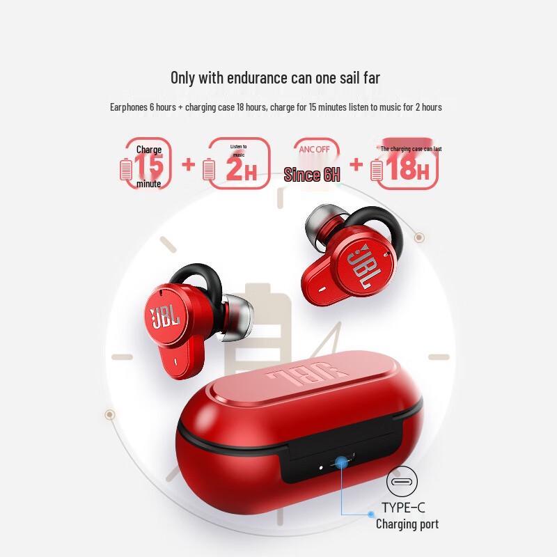 JBL T280TWS PRO True Wireless Active Noise Cancelling Earbuds