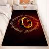 L-Lord Of The Ring Bathroom Mat Anti-slip Absorb Water Long Strip Cushion Bedroon Mat Hotel Decor Mat