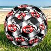FC Koln Print Size 5 Soccer Ball, PU Wear Resistant Football for Match Training and Daily Practice, Birthday Gift for Soccer Fans