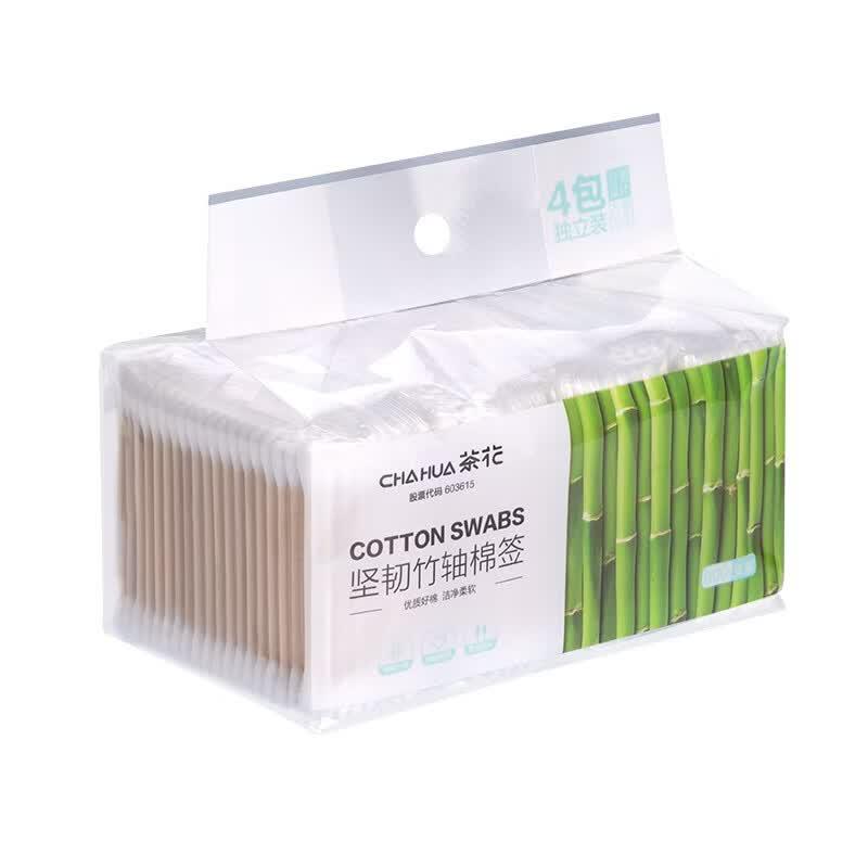 CHAHUA Disposable Double-Ended Cotton Swabs