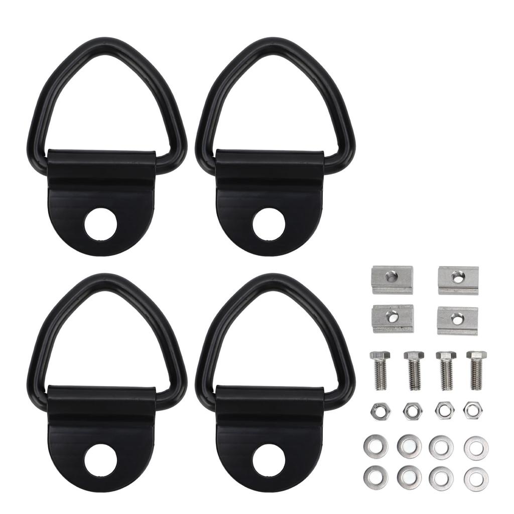 T Slot Nuts Metal Lightweight Compact Drive Machine Screws Bolts Fit for Pickup Trucks Bed Rails