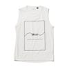NANGA Dry Mix Frame Logo Tank Top DRY MIX FRAME LOGO Casual Shirt Moisture Wicking Quick Drying UV Protection T/T Men's N2500-1Y510A