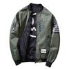 Premium Quality Mens Jacket Ma1 Army Smiling Face Reversible Bomber Jacket Coat