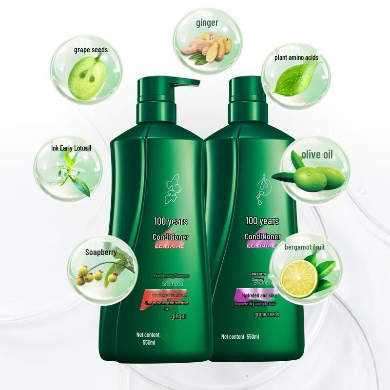 100 Years Hydrating & Strengthening Shampoo Value Pack
