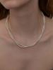 Leeenoir Twisted Pearl Necklace
