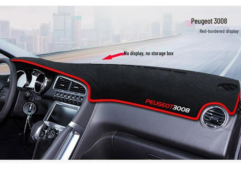Peugeot 3008 (2013-2019) Center Console Sunshade Pad: Light-Blocking Instrument Panel Cover