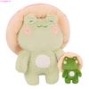 Frog Plush Mushroom Throw Pillow Dolly Cute Little Frog Bag Pendant Toy Gift