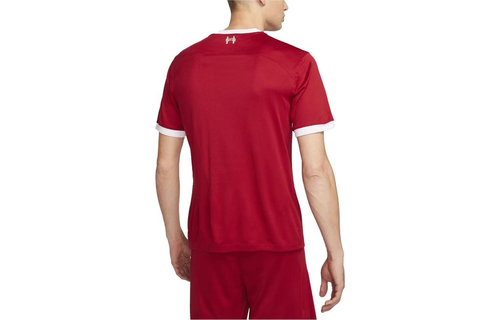 Nike Liverpool Saison 2023/24 Sportbekleidung Fußballtrikot Herren Rot Weiß DX2618-688
