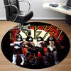 1pc KISS Band Office Round Area Rug, Under Office Chairs Bedroom Living Room Home Decor  A1016286