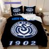 MSV Duisburg Pattern Bedding Quilt Set Quilt Cover Pillowcase Home Decoration Birthday Gift (1 * Duvet Cover + 2 * Pillowcase, Without Core)