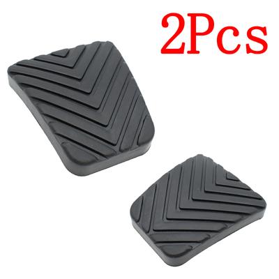 2Pcs Auto Bremse Kupplung Gummi Fuß Pedal Pad Abdeckung Für Hyundai Accent Tucson Tiburon Sanata Veloster Auto-styling auto Zubehör