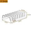 6/8 Cells Multi-device Tablet, Electronic Storage Box, Desktop Phone Charging Storage Rack, Stand, Acrylic, Easy To Organize