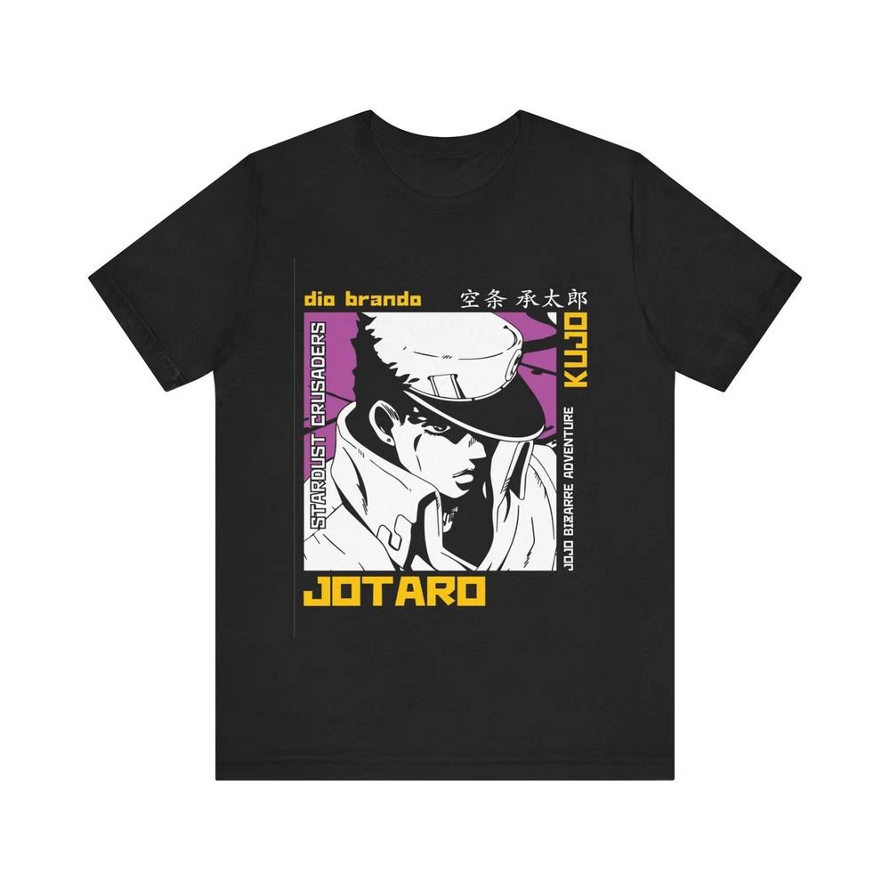 Anime Jojos Bizarre Adventure Jotaro TShirt Size S4XL Gift For Friends S