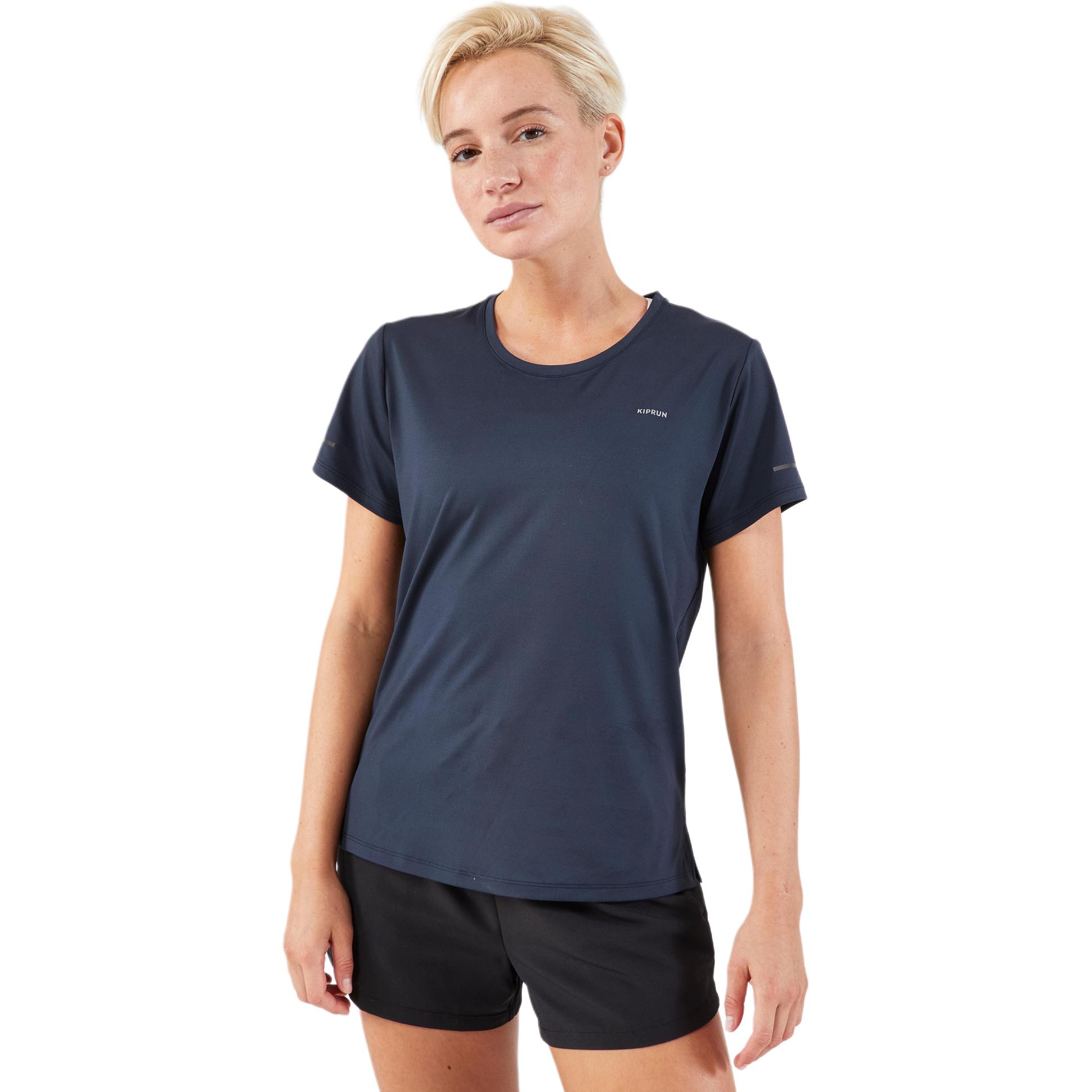 

DECATHLON 500 Breathable Dry Short Sleeve T-Shirt Women s Dark Blue L темно-синий