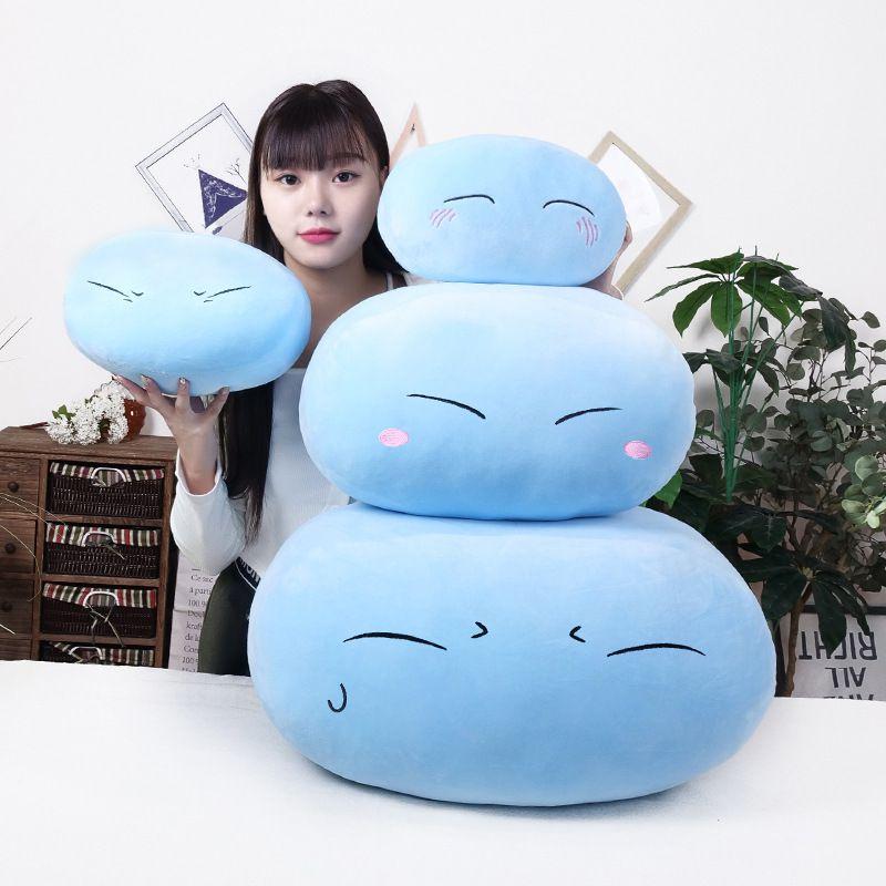 Super Soft That Time I Got Reincarnated As A Slime Cartoon Plush Toy Throw Pillow For Kids
