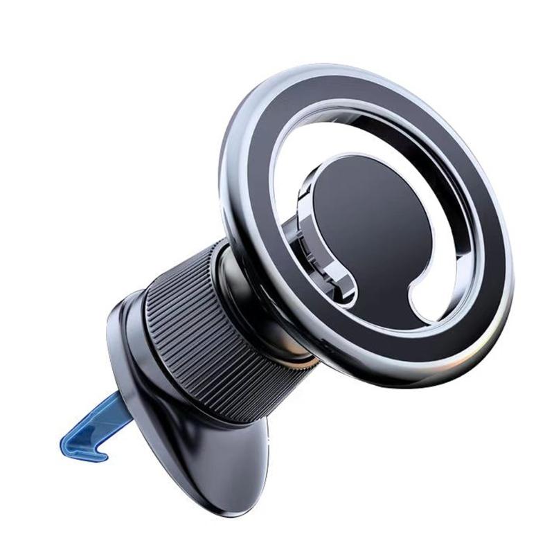 Magnetic Car Mobile Phone Holder Folding Cellphone Navigation Mount Support Bracket For Calls Music 360° Rotatable Mount