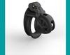 Abstinence Mini Cobra Chastity Lock: Ultra-Small Anti-Masturbation Purity Device for Men.