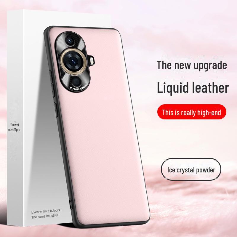 Huawei Nova11pro Liquid Leather Anti-Fall Protective Case