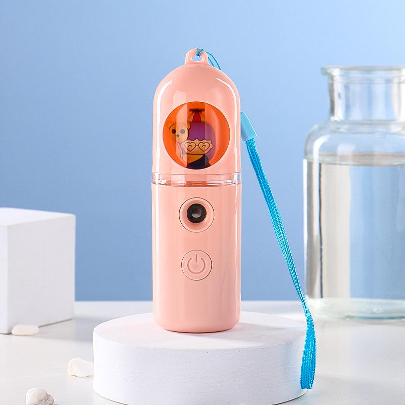 Portable Rechargeable Nano Spray Hydrator: Handheld Facial Steamer & Pet Disinfection Device