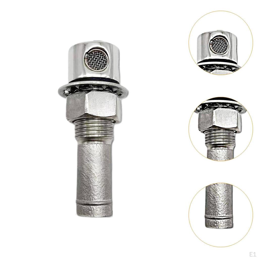 Odvzdušňovací ventil palivové nádrže pro lodní lodě 16mm, náhradní díly z nerezové oceli