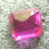 Natural Pink Sapphire Loose Gemstone Square Cut 12.90 Ct September Birthstone for Gem Collections