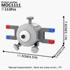 MOOXI MOC Ash Monster Cute Anime Games Compatible Figures Building Blocks Adults Toys For Children Friends Gift Bricks Cheap DIY
