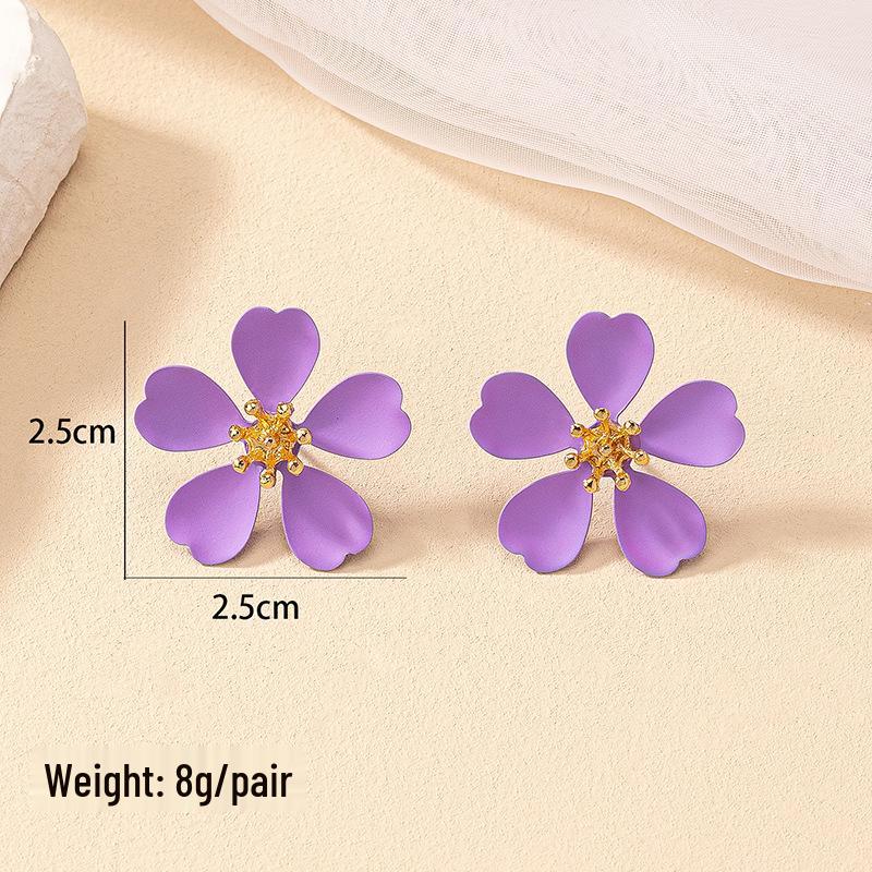 

Серьги-пусеты в корейском стиле с цветками вишни: Трендовые, Свежие, Аксессуары в Ретро-стиле для Женщин