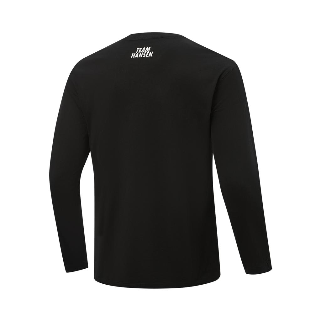 Li-Ning Soft And Breathable Versatile Casual Long Sleeve T-Shirt Men Tops ATLV517-6