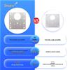 Stainless Steel Cabinet Hinge Repair Plate