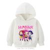 Kpop Demon Hunters Hoodie for Girls Age 4-14 HD Print 100% Polyester Pullover Casual Girls Sweatshirt Fall Many Colors Bulk Discount