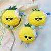 1/2 Pcs Cute Pineapple Juice Fruit Plush Doll Toy Keychain Pendant Bag Hanging Decor Backpack Charm Birthday Gift Couple Keyring