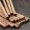 10-Pairs Wooden Chopsticks, Dishwasher Safe Chopstick,RebleNatural Healthy, Chinese Classic Style for Kitchen, Dining Room, Gourmet, Noodles (9.8