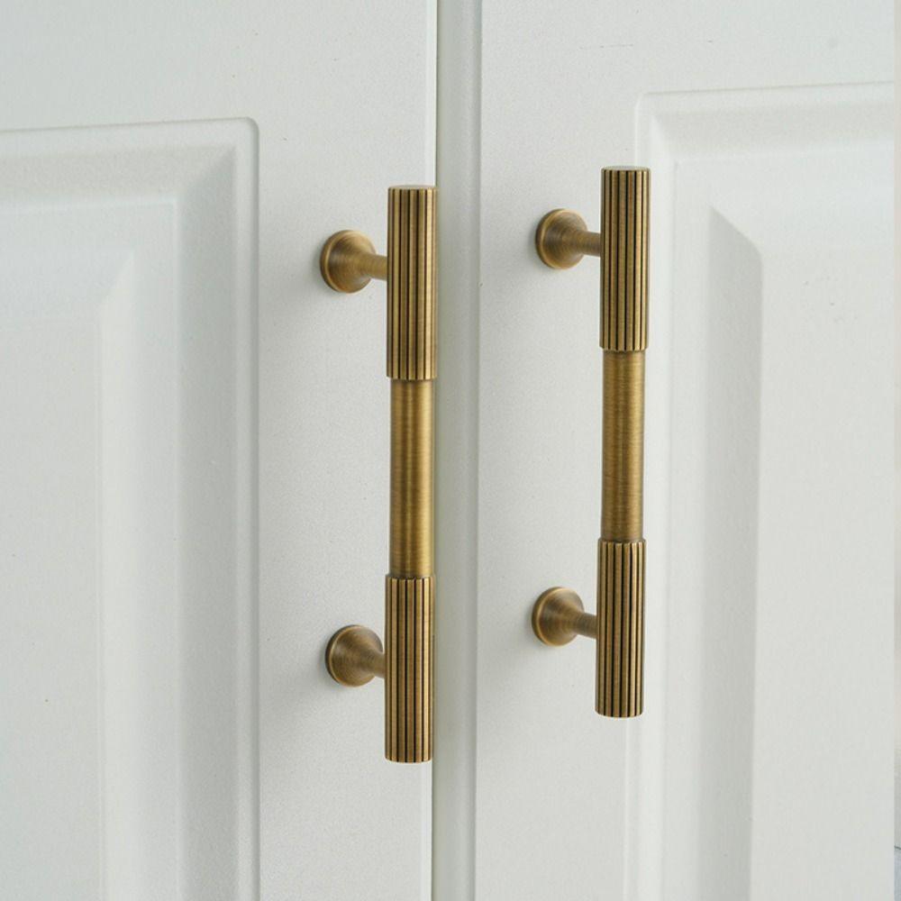 Bronze Bronze Cabinet Handles Wardrobe Pulls Furniture Door Pull Dresser Drawer