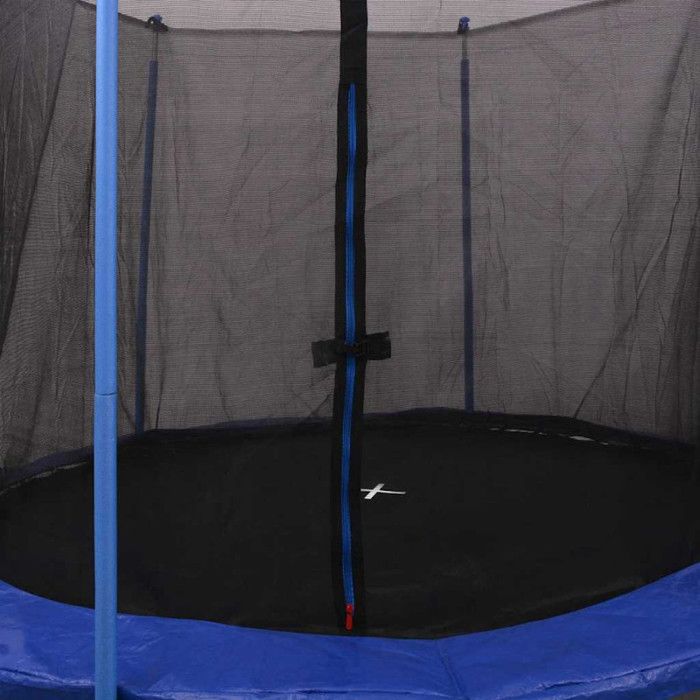 Ensemble de Trampoline - vidaXL - 3,05 m - Rond - Métal - Sécurisé pour Enfants