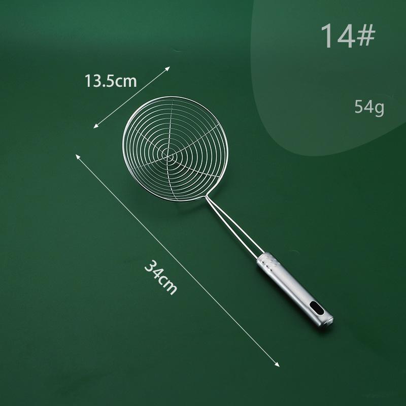 

Многофункциональный овальный большой дуршлаг из нержавеющей стали, прочный кухонный инструмент 34×13.5cm