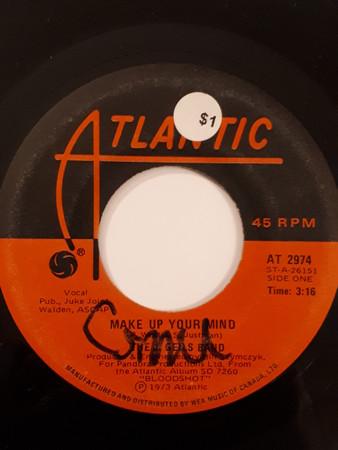 

7inch Record J. GEILS BAND - Make Up Your Mind AT2974 Atlantic 1973 Canada Rock Used