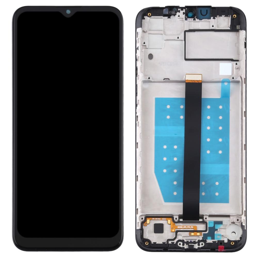 

For Motorola One Fusion 4G XT2073-2 Grade B LCD Screen and Digitizer Assembly+Frame Part (without Logo) Black
